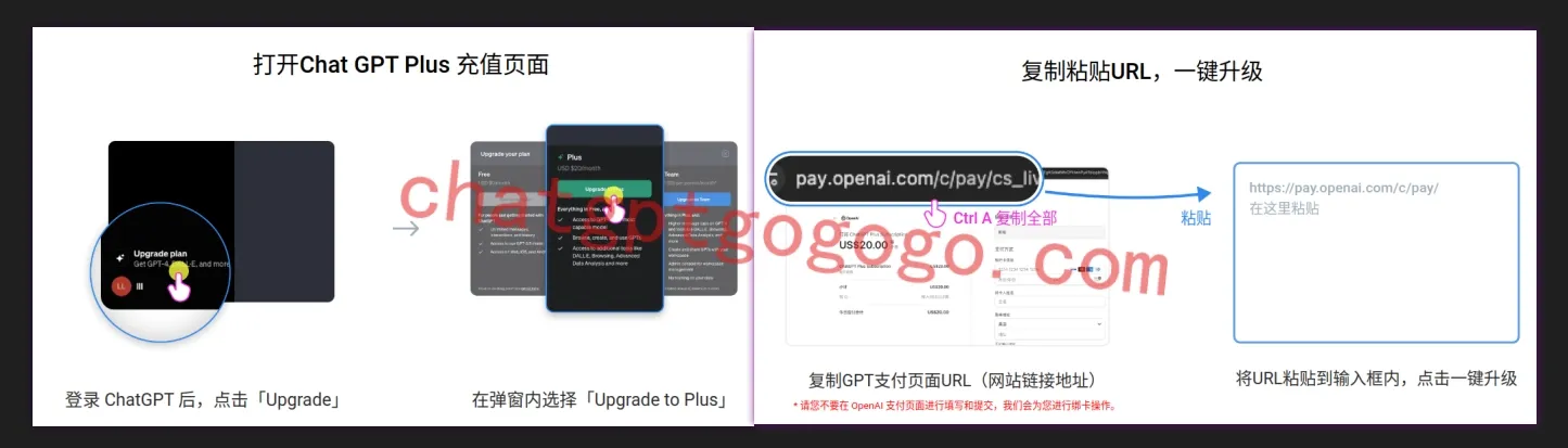 ChatGPT 支付链接