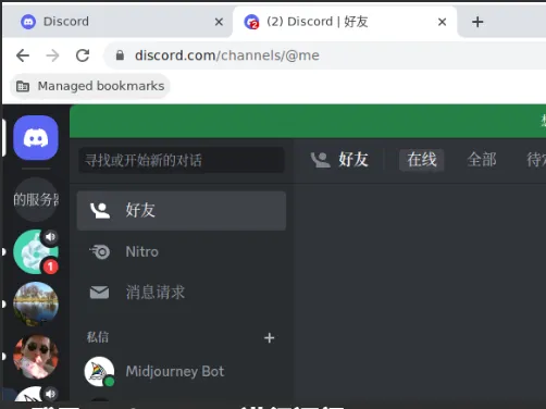 Discord 登陆成功