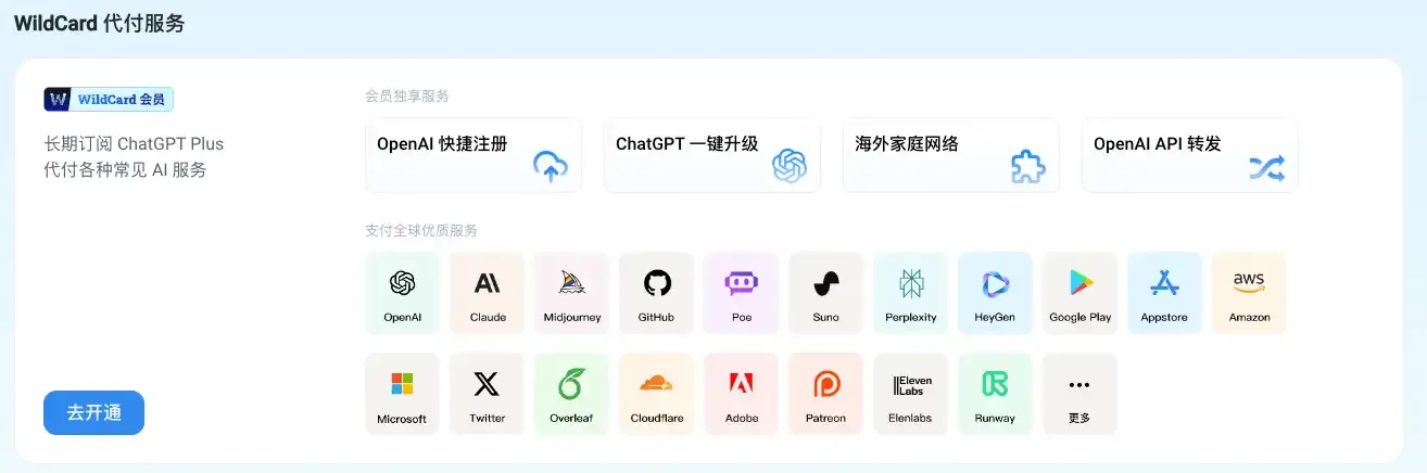 野卡 示例