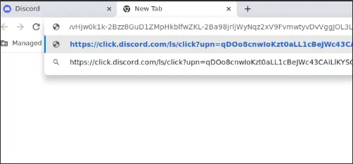Discord 网页界面