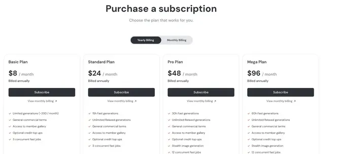 Subscription Options