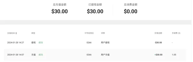 野卡充值提现