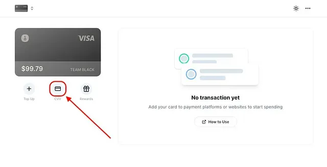 CVV页面