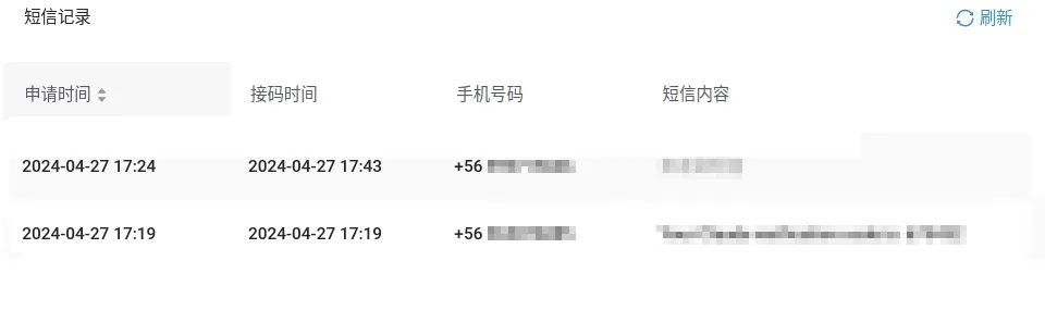 野卡手机号示例图