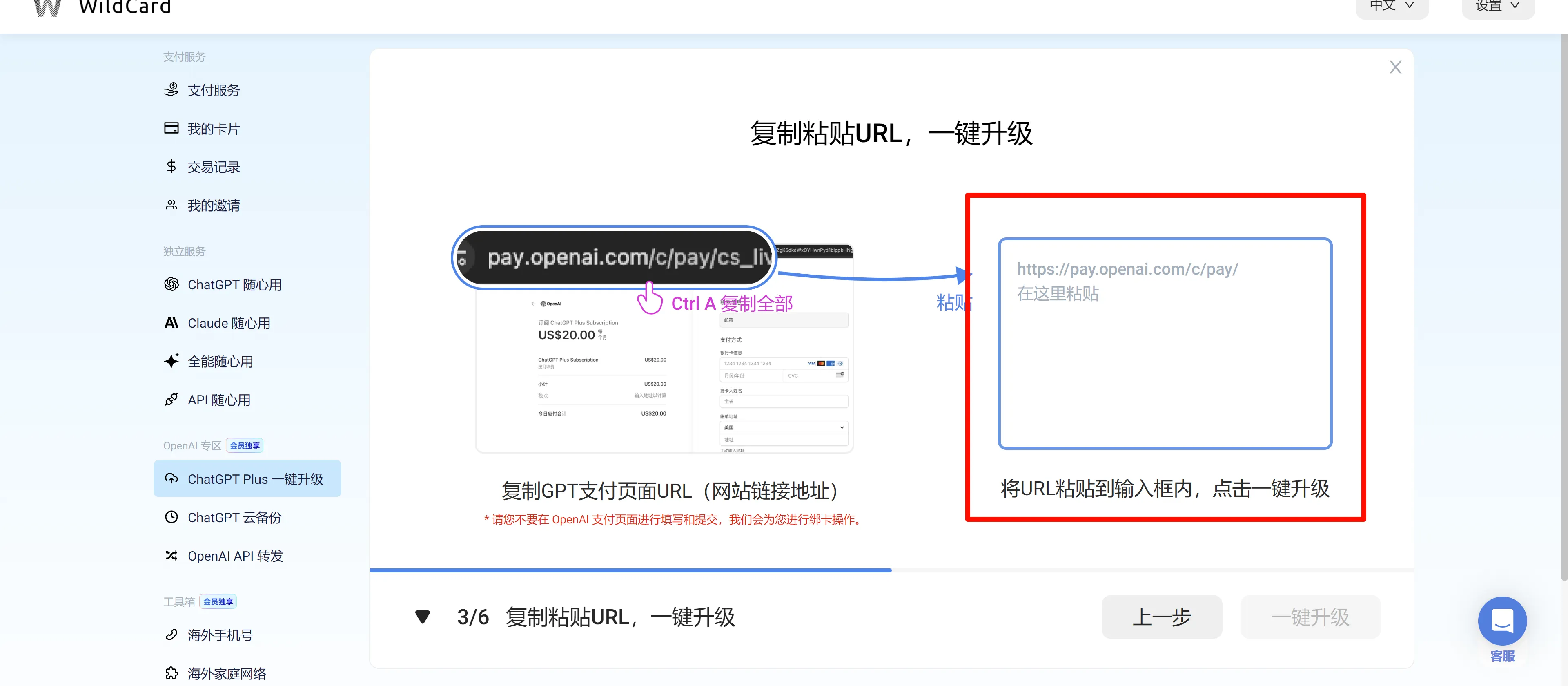 升级完成示例