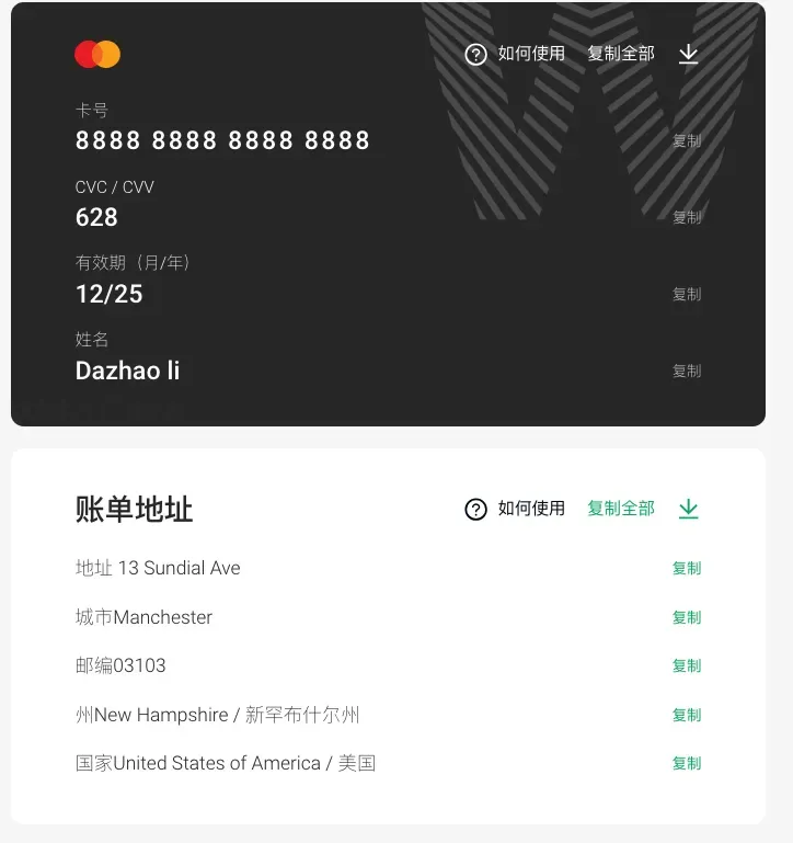 支付示例
